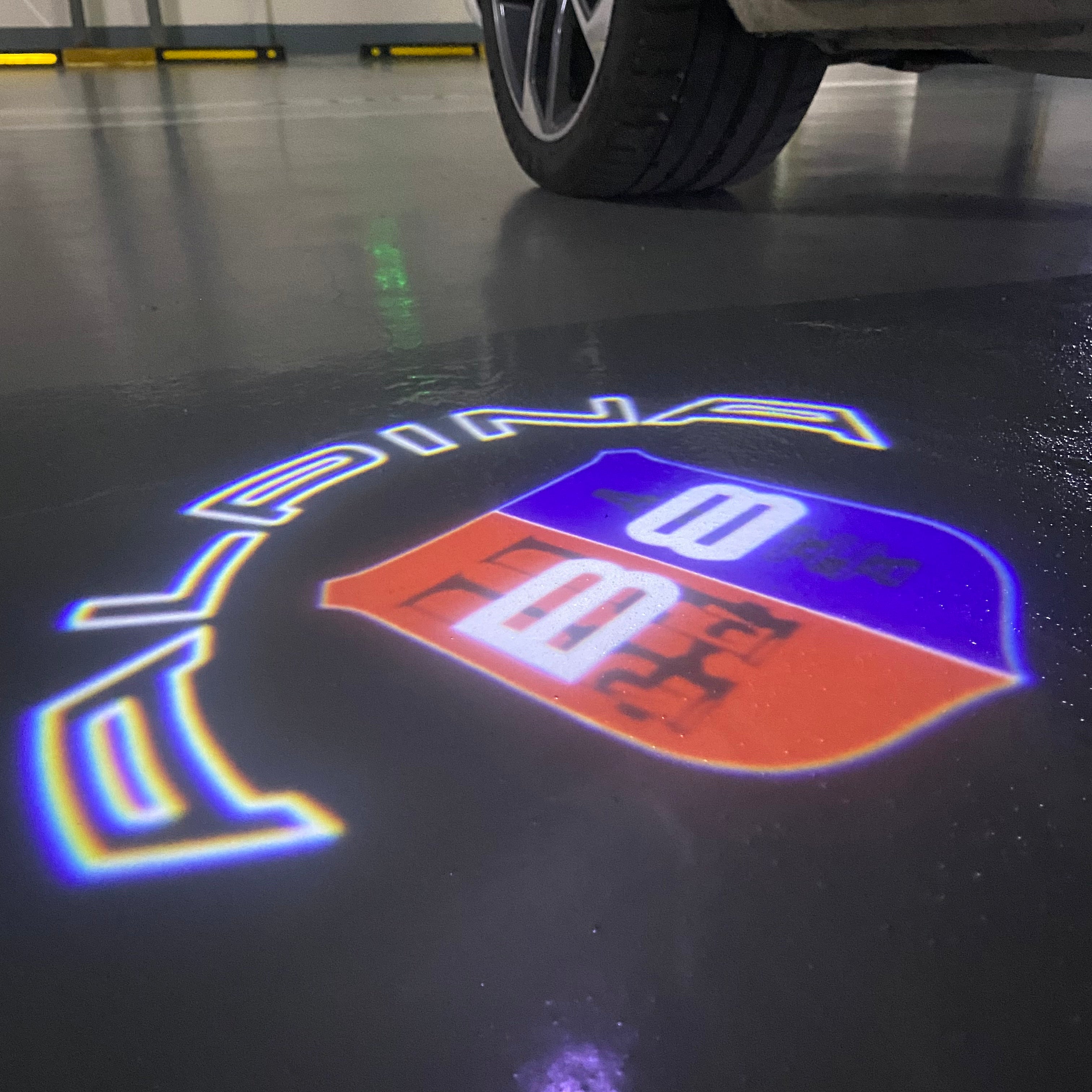 BMW LOGO PROJECTOT LIGHTS Nr.07 (Anzahl 1 = 1 Sätze / 2 Türlichter)