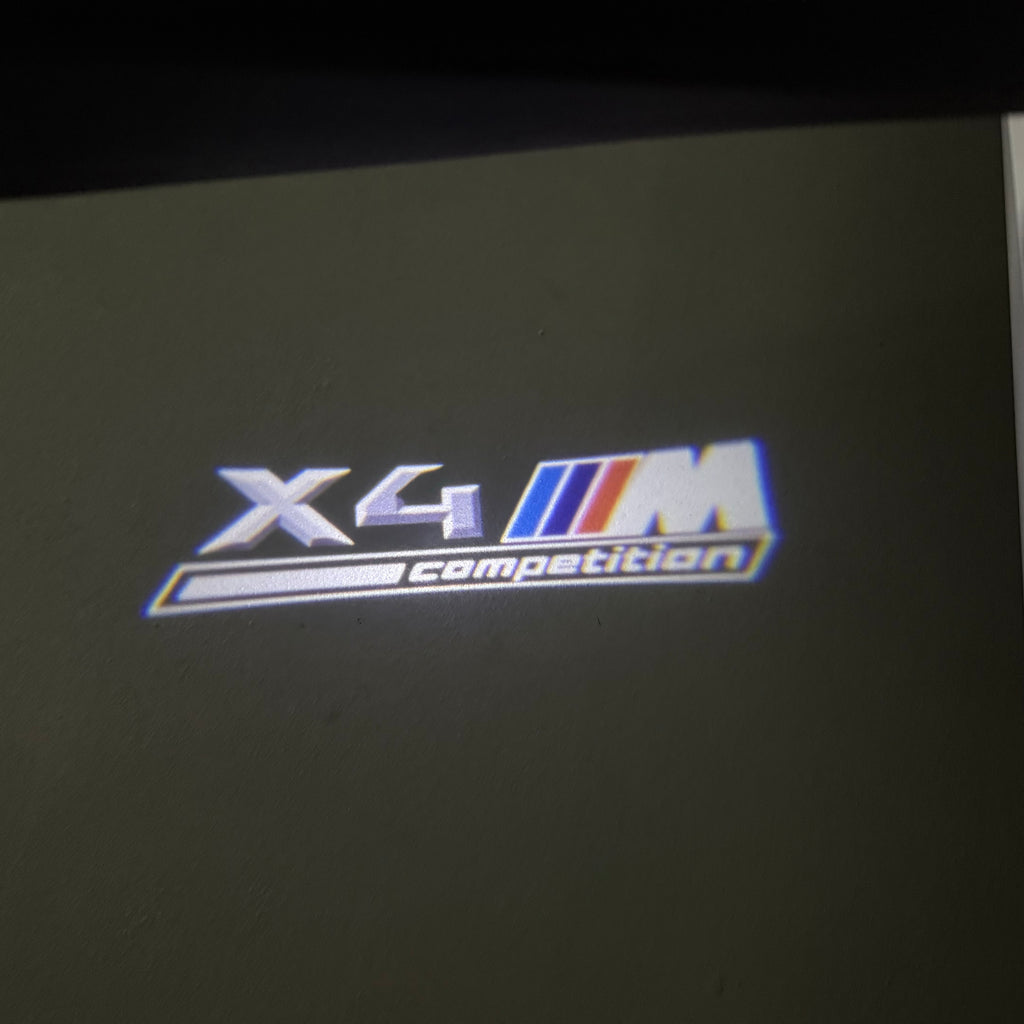 BMW M3 LOGO PROJECTOT LIGHTS Nr.24 (quantità 1 = 1 set/2 luci porta)