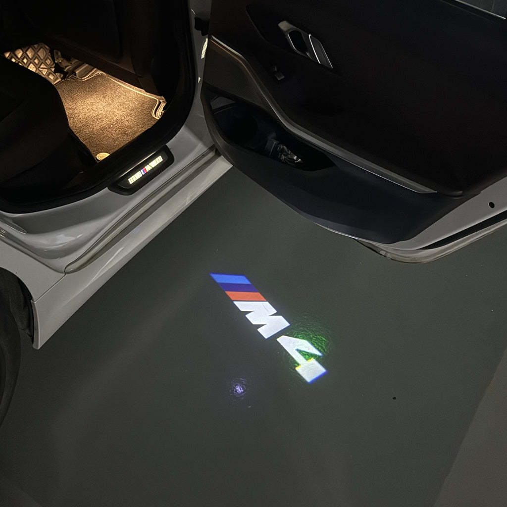 BMW M3 LOGO PROJECTOT LIGHTS Nr.24 (quantità 1 = 1 set/2 luci porta)