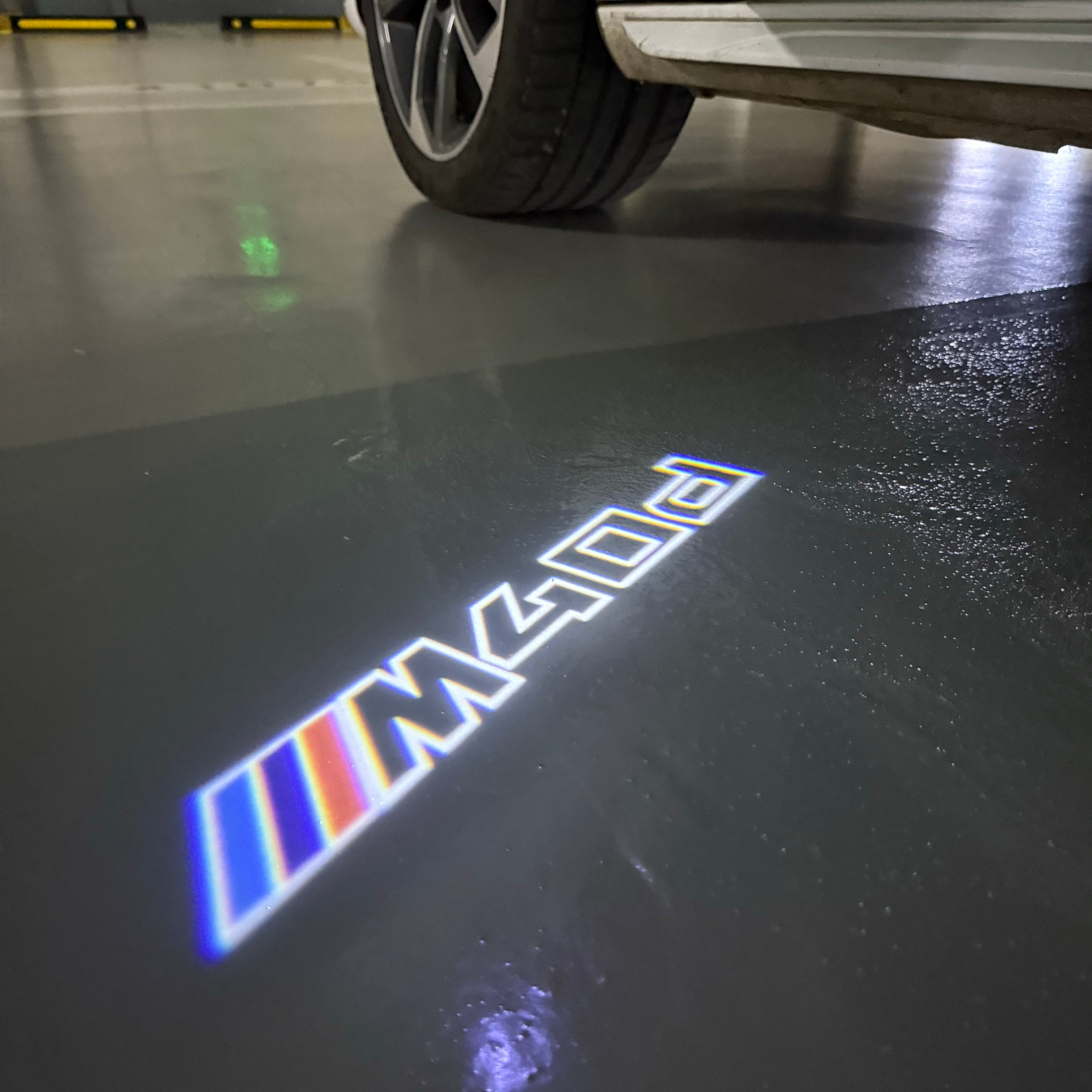 BMW M3 LOGO PROJECTOT LIGHTS Nr.24 (quantità 1 = 1 set/2 luci porta)