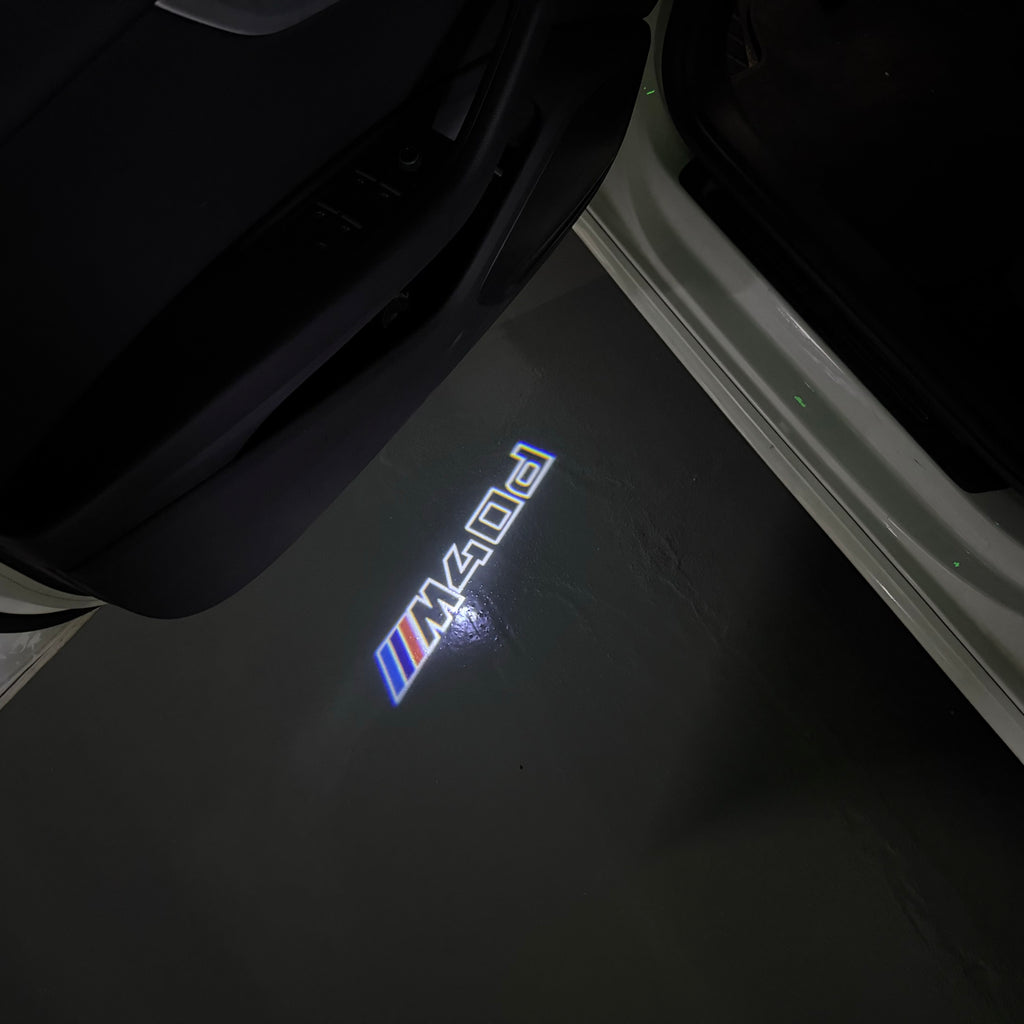 BMW M3 LOGO PROJECTOT LIGHTS Nr.24 (quantità 1 = 1 set/2 luci porta)