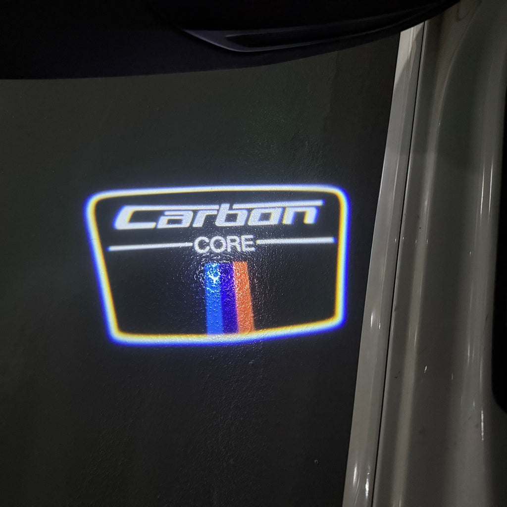 ÉCLAIRAGE DE PROJECTEUR BMW M3 LOGO Nr.24 (quantité 1 = 1 jeux / 2 feux de porte)