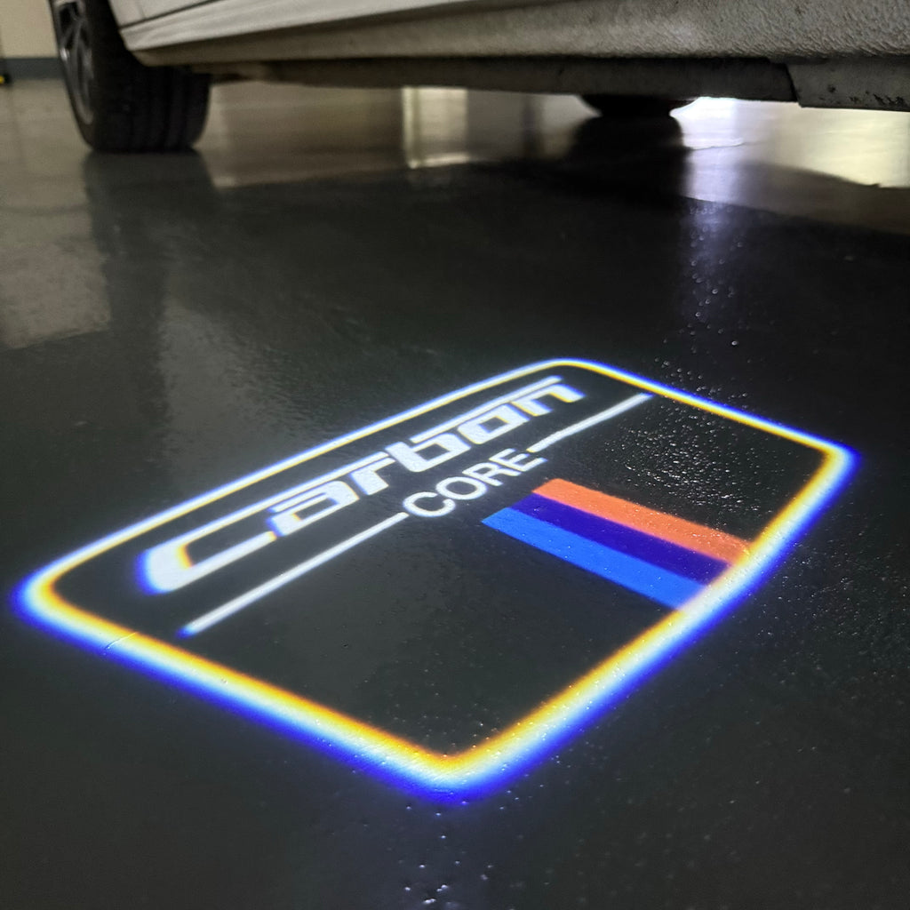 ÉCLAIRAGE DE PROJECTEUR BMW M3 LOGO Nr.24 (quantité 1 = 1 jeux / 2 feux de porte)