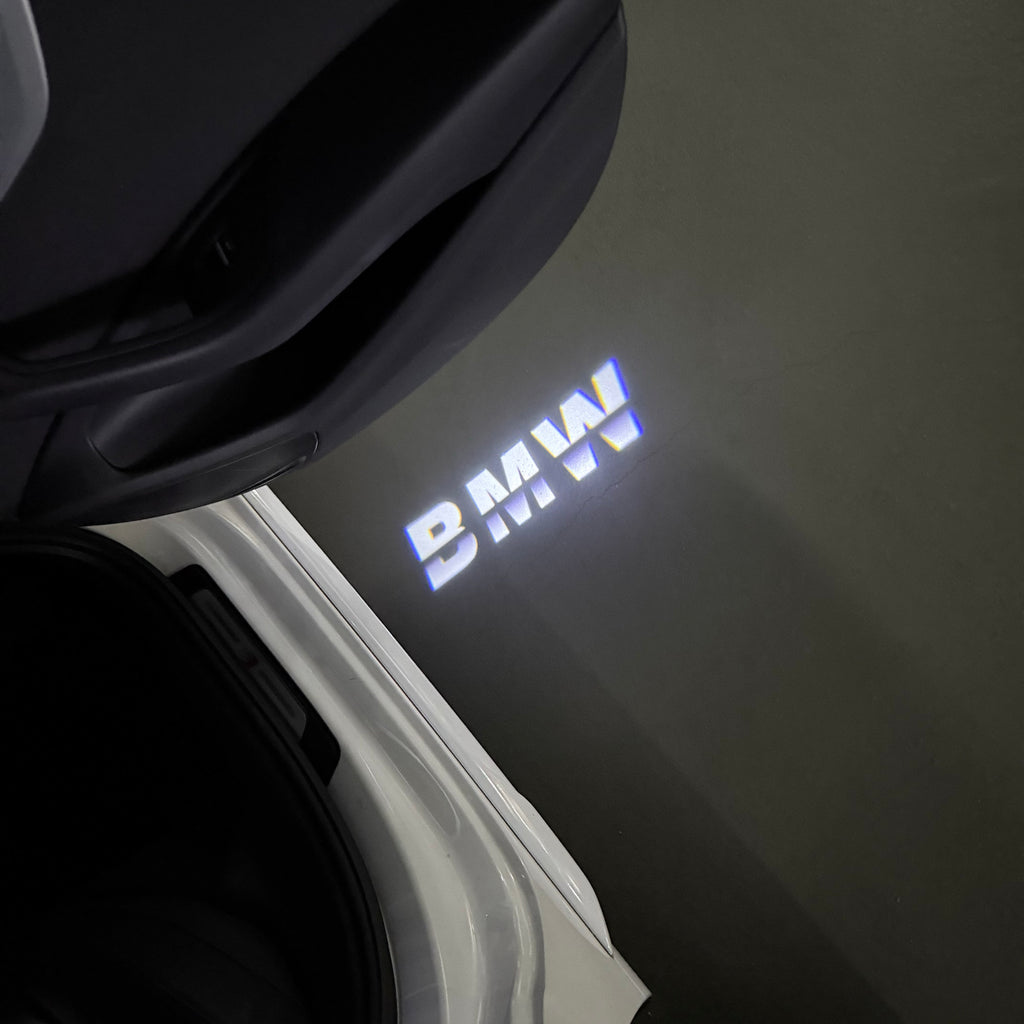 BMW LOGO PROJECTOT LIGHTS Nr.01 (quantità 1 = 1 set/2 luci porta)