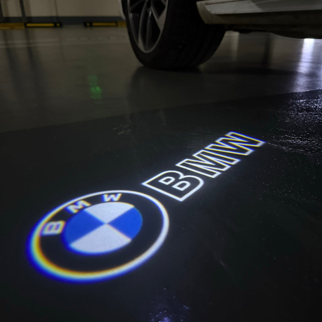 BMW LOGO PROJECTOT LIGHTS Nr.01 (Anzahl 1 = 1 Sätze / 2 Türlichter)
