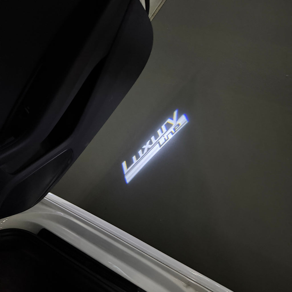 LUCES DE PROYECTOR DEL LOGOTIPO BMW M3 Nr.24 (cantidad 1 = 1 juegos / 2 luces de puerta)