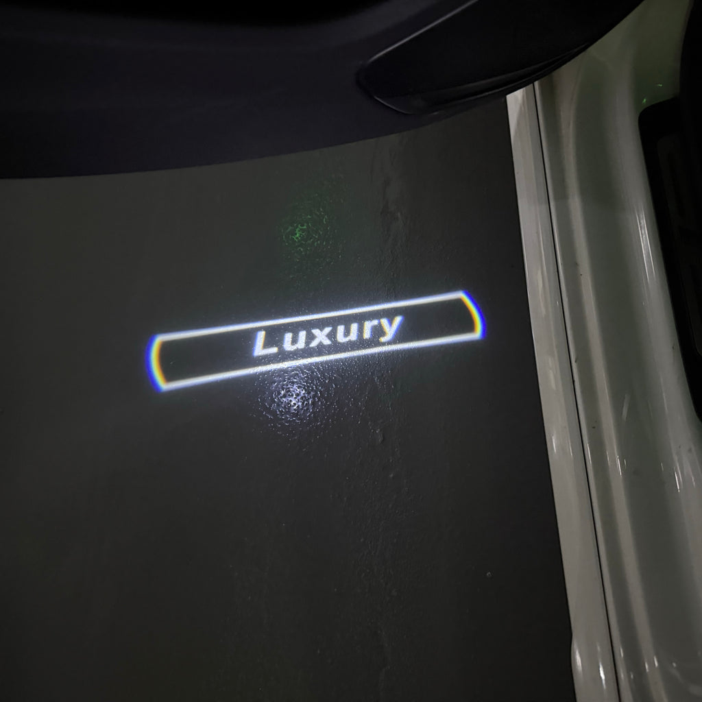 BMW M3 LOGO PROJECTOR LIGHTS Nr.24 (الكمية 1 = 1 مجموعة / 2 أضواء باب)