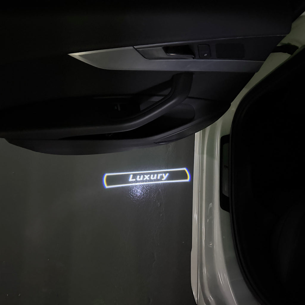 BMW M3 LOGO PROJECTOR LIGHTS Nr.24 (الكمية 1 = 1 مجموعة / 2 أضواء باب)