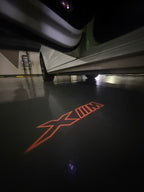 LUCES DE PROYECTOR DEL LOGOTIPO BMW M3 Nr.24 (cantidad 1 = 1 juegos / 2 luces de puerta)