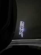 LUCES DE PROYECTOR DEL LOGOTIPO BMW M3 Nr.24 (cantidad 1 = 1 juegos / 2 luces de puerta)