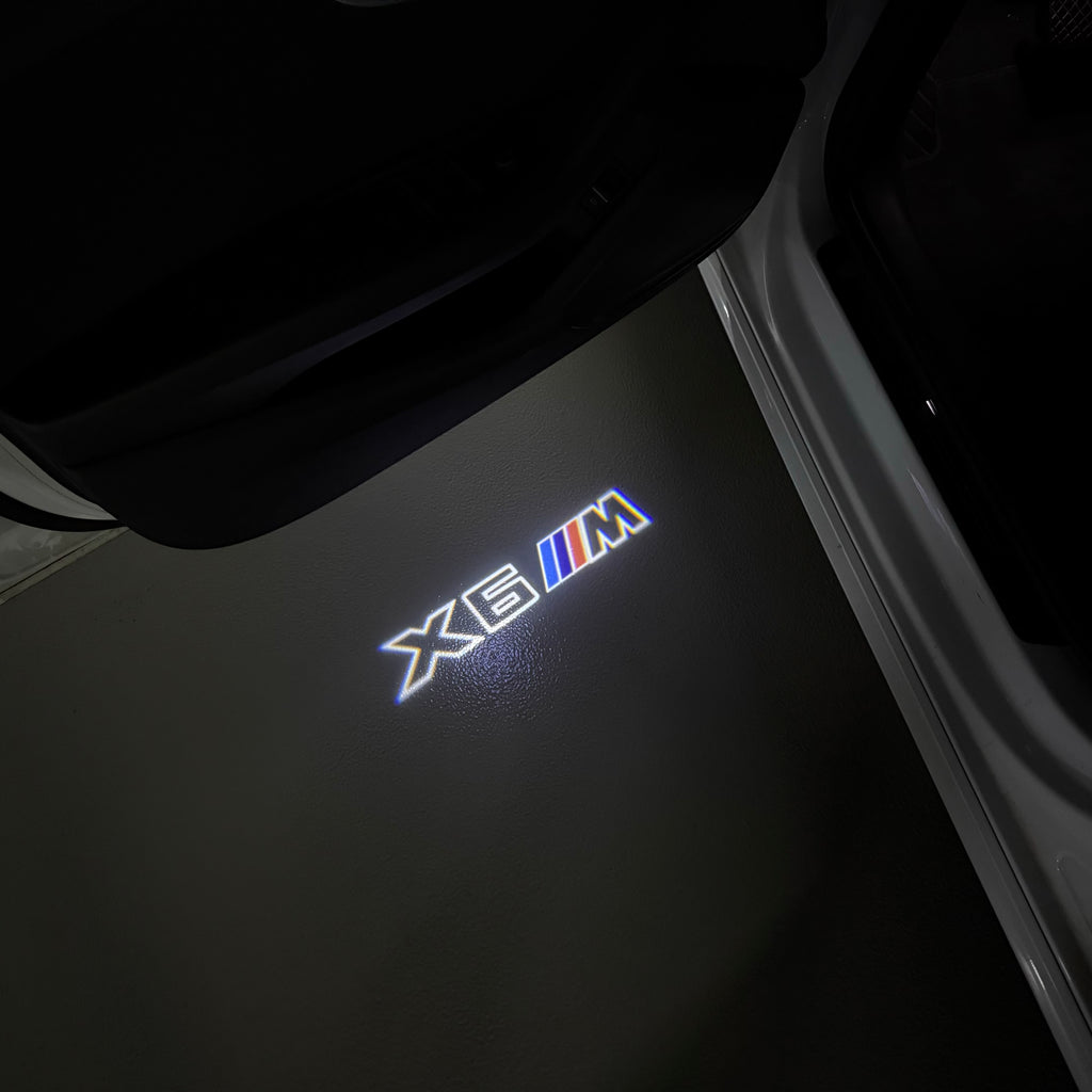 ÉCLAIRAGE DE PROJECTEUR BMW M3 LOGO Nr.24 (quantité 1 = 1 jeux / 2 feux de porte)