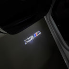 ÉCLAIRAGE DE PROJECTEUR BMW M3 LOGO Nr.24 (quantité 1 = 1 jeux / 2 feux de porte)