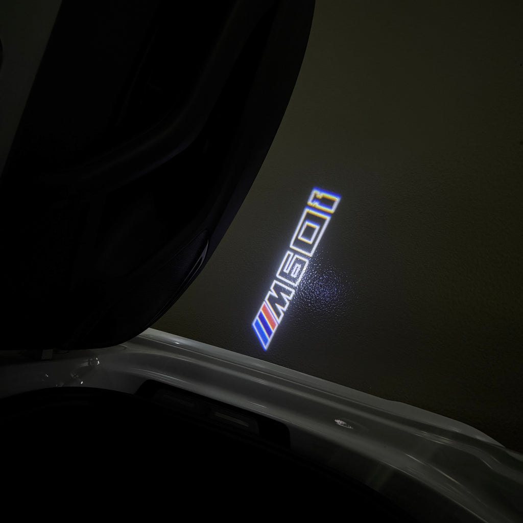 BMW M3 LOGO PROJECTOT LIGHTS Nr.24 (Menge 1 = 1 Sets/2 Türleuchten)
