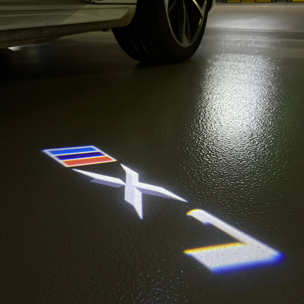 BMW X7  LOGO PROJECTOT LIGHTS (quantity 1 = 1 sets/2 door lights) Nr.6024q0t0117