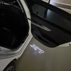 ÉCLAIRAGE DE PROJECTEUR BMW M3 LOGO Nr.24 (quantité 1 = 1 jeux / 2 feux de porte)