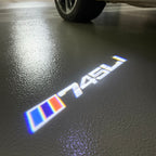 BMW M3 LOGO PROJECTOR LIGHTS Nr.24 (الكمية 1 = 1 مجموعة / 2 أضواء باب)