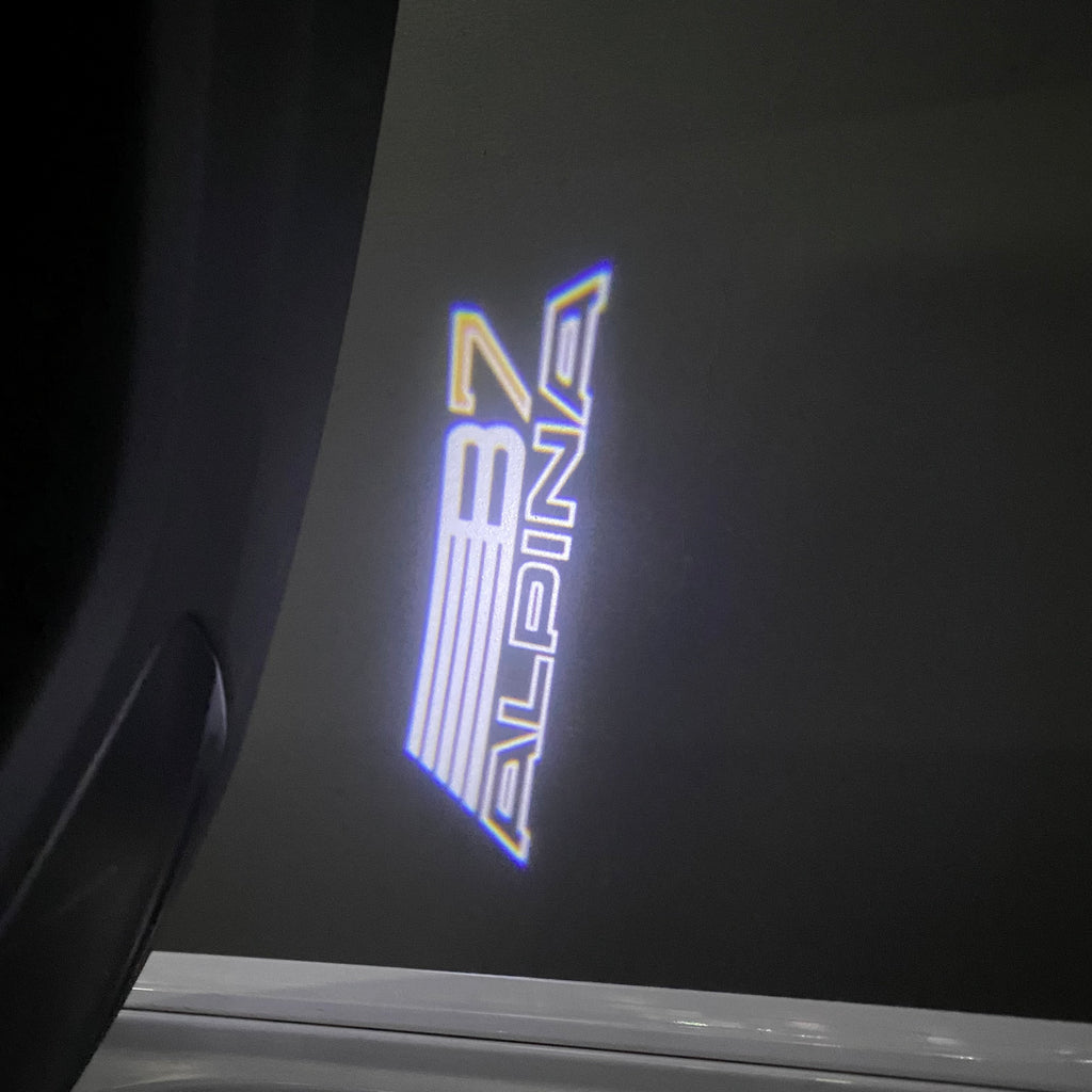 BMW LOGO PROJECTOT LIGHTS Nr.07 (cantidad 1 = 1 juego/2 luces de puerta)