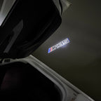 BMW M3 LOGO PROJECTOR LIGHTS Nr.24 (الكمية 1 = 1 مجموعة / 2 أضواء باب)