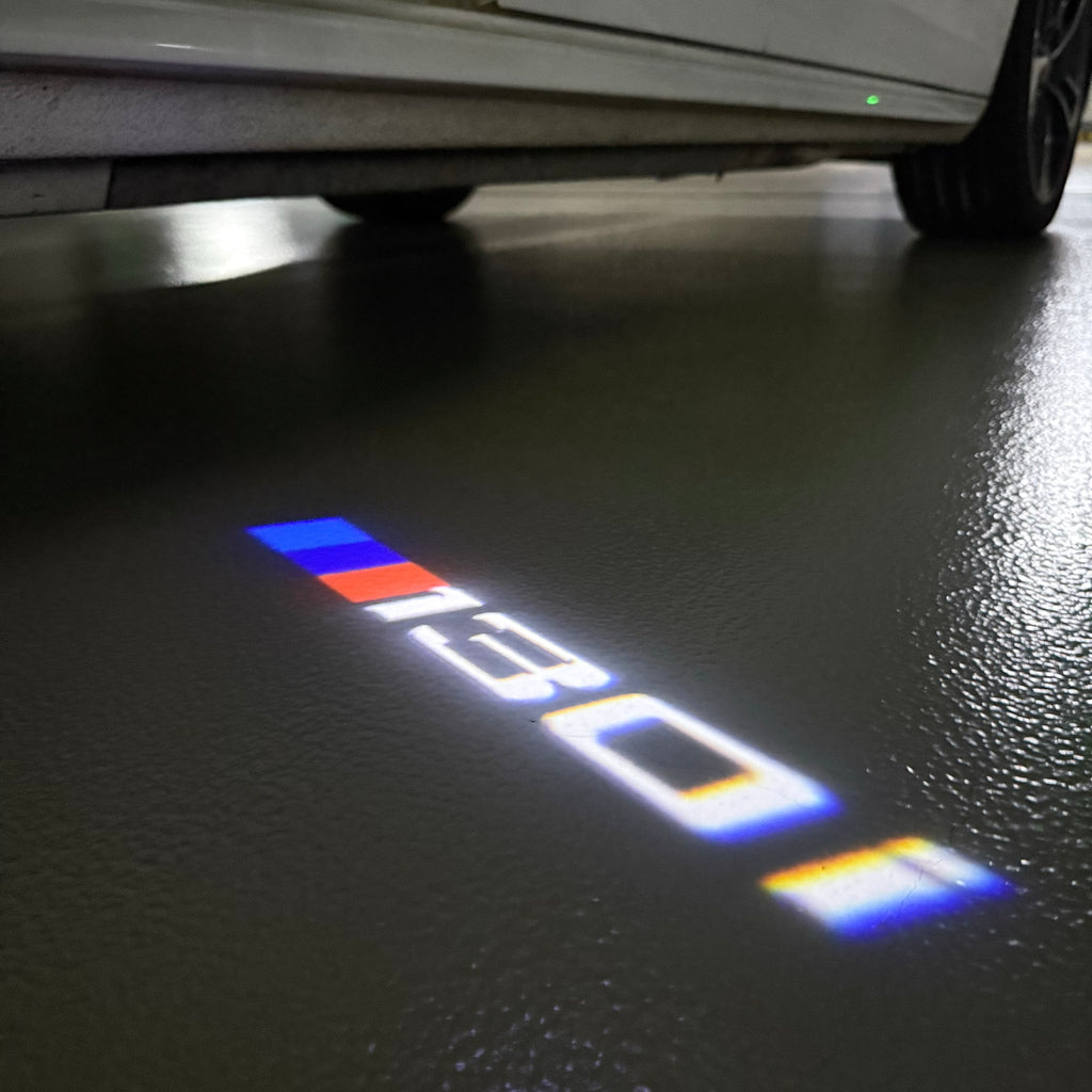 BMW M3 LOGO PROJECTOT LIGHTS Nr.24 (Menge 1 = 1 Sets/2 Türleuchten)