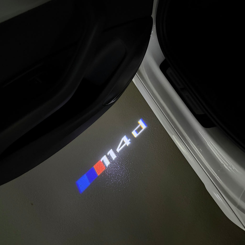 BMW M3 LOGO PROJECTOT LIGHTS Nr.24 (Menge 1 = 1 Sets/2 Türleuchten)