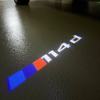 BMW M3 LOGO PROJECTOT LIGHTS Nr.24 (Menge 1 = 1 Sets/2 Türleuchten)