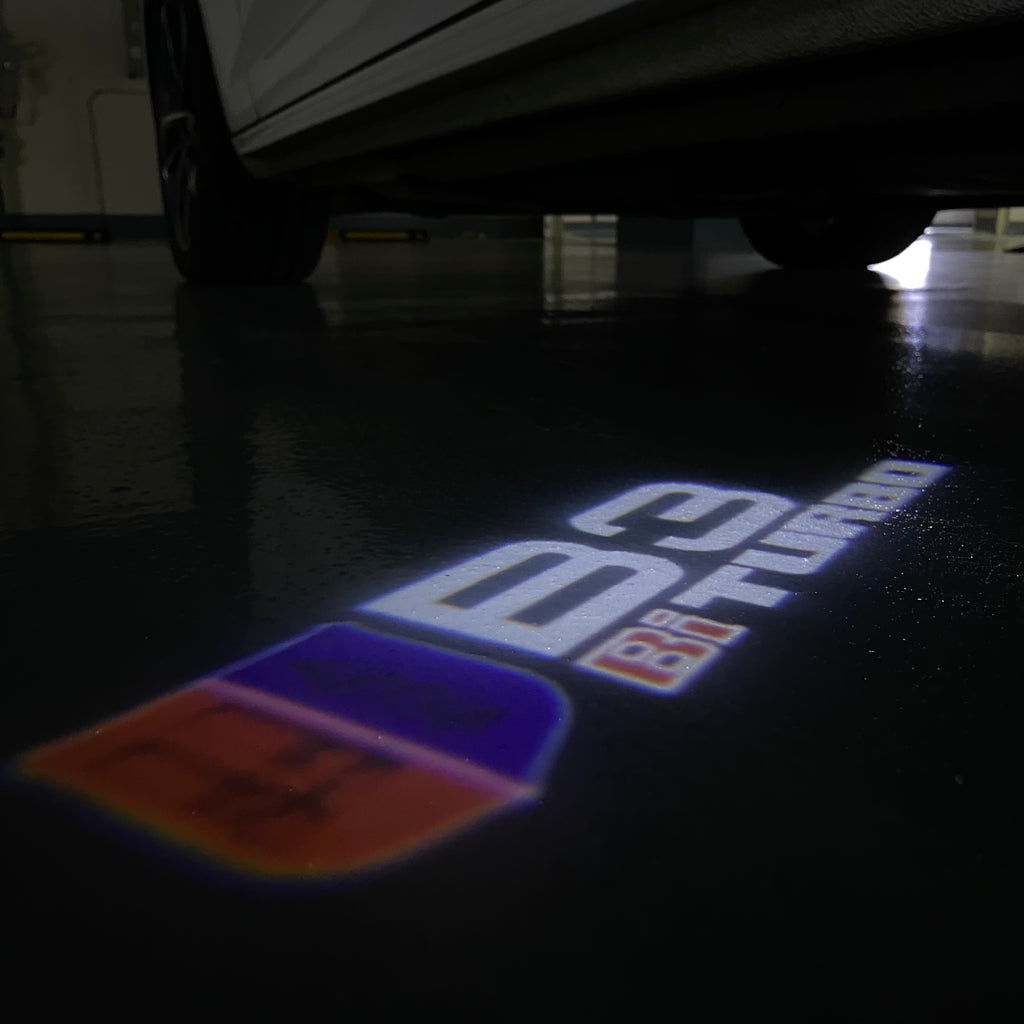BMW LOGO PROJECTOT LIGHTS Nr.07 (cantidad 1 = 1 juego/2 luces de puerta)