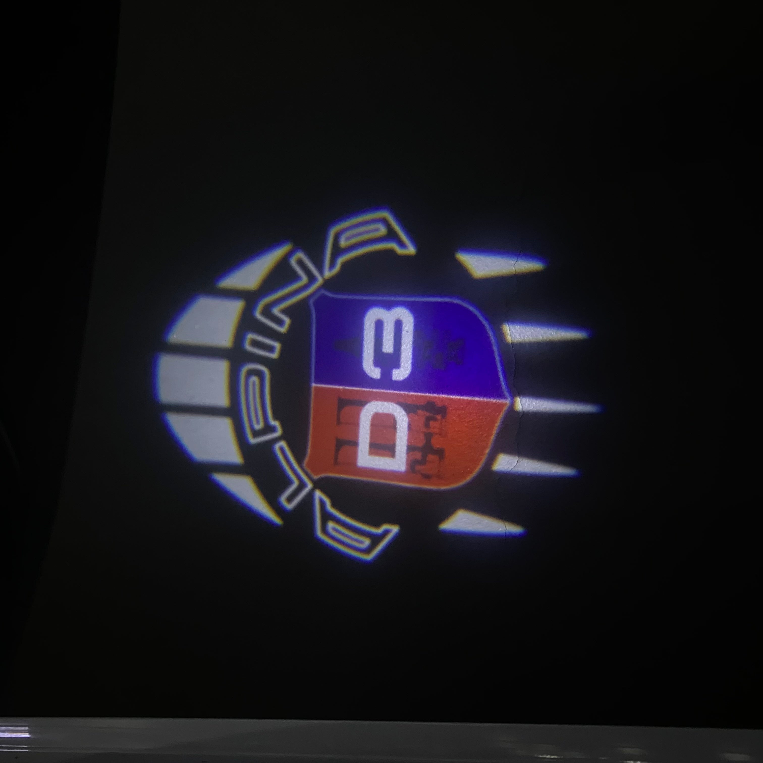 BMW LOGO PROJECTOT LIGHTS Nr.07 (Anzahl 1 = 1 Sätze / 2 Türlichter)