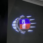 BMW LOGO PROJECTOT LIGHTS Nr.07 (quantità 1 = 1 set/2 luci porta)
