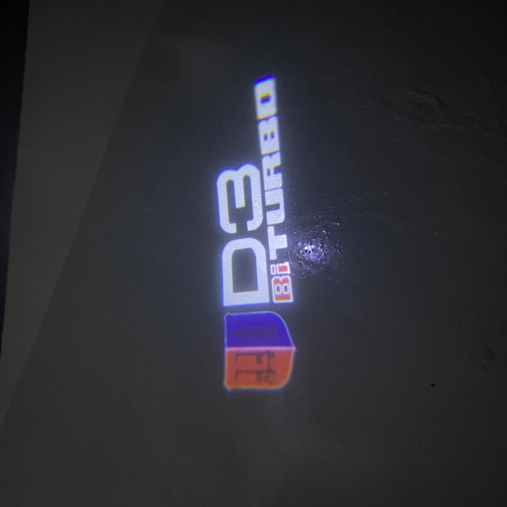 BMW LOGO PROJECTOT LIGHTS Nr.07 (cantidad 1 = 1 juego/2 luces de puerta)