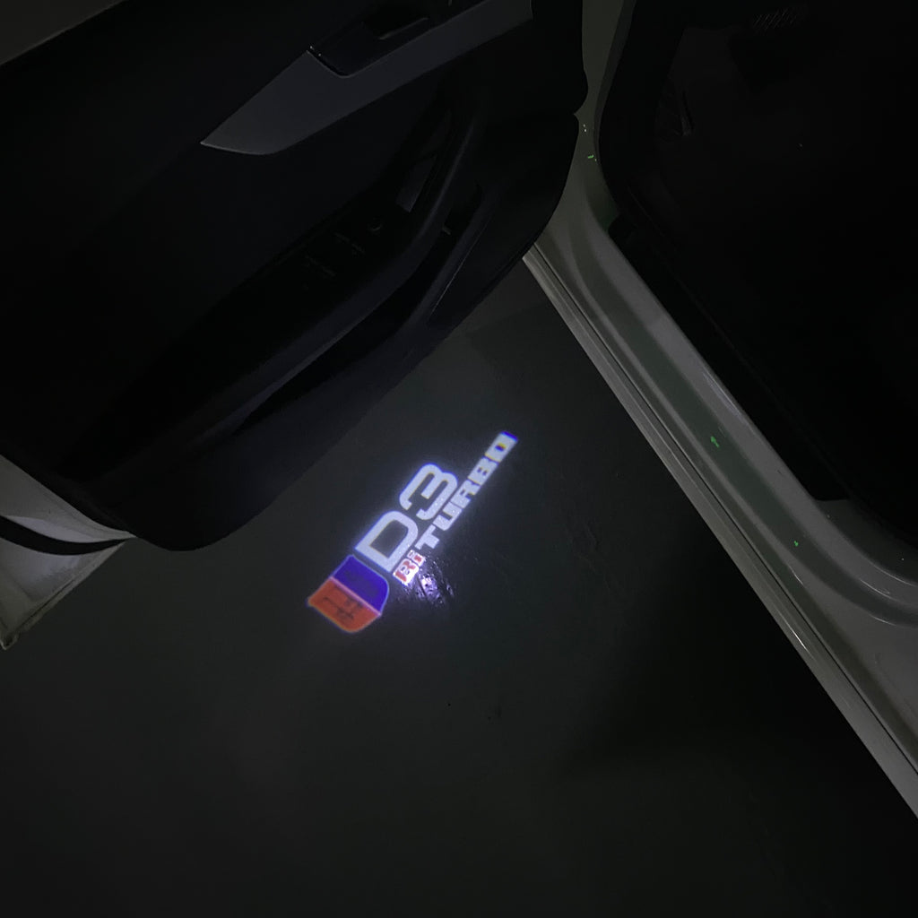 BMW LOGO PROJECTOT LIGHTS Nr.07 (cantidad 1 = 1 juego/2 luces de puerta)