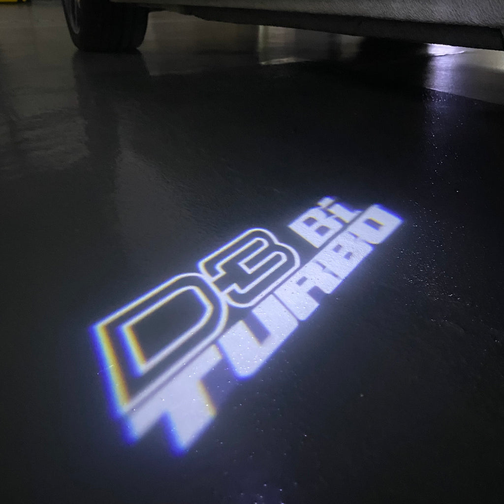 BMW LOGO PROJECTOT LIGHTS Nr.07 (cantidad 1 = 1 juego/2 luces de puerta)