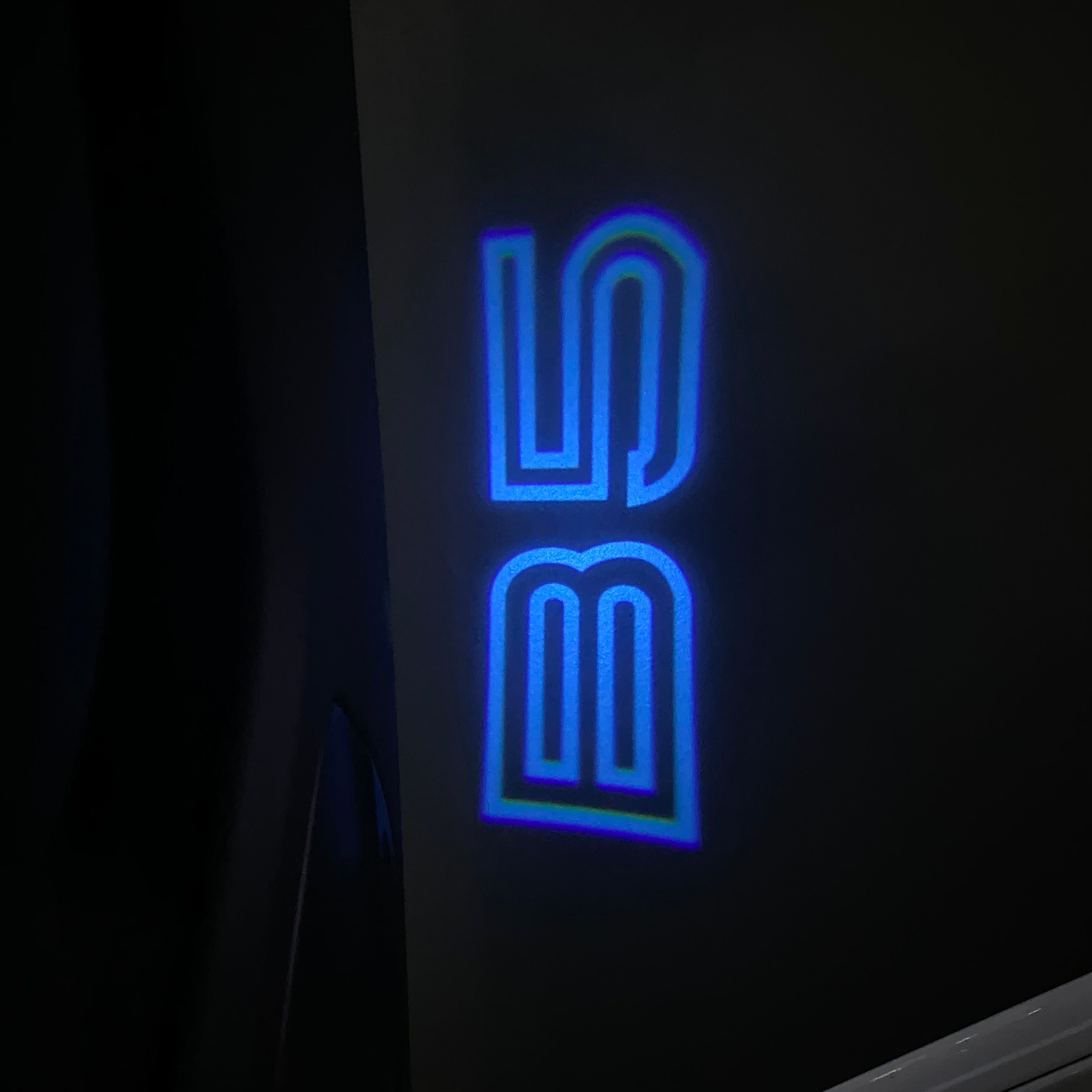 BMW LOGO PROJECTOT LIGHTS Nr.07 (Anzahl 1 = 1 Sätze / 2 Türlichter)
