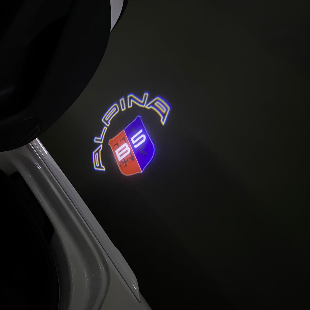 BMW LOGO PROJECTOT LIGHTS Nr.07 (cantidad 1 = 1 juego/2 luces de puerta)