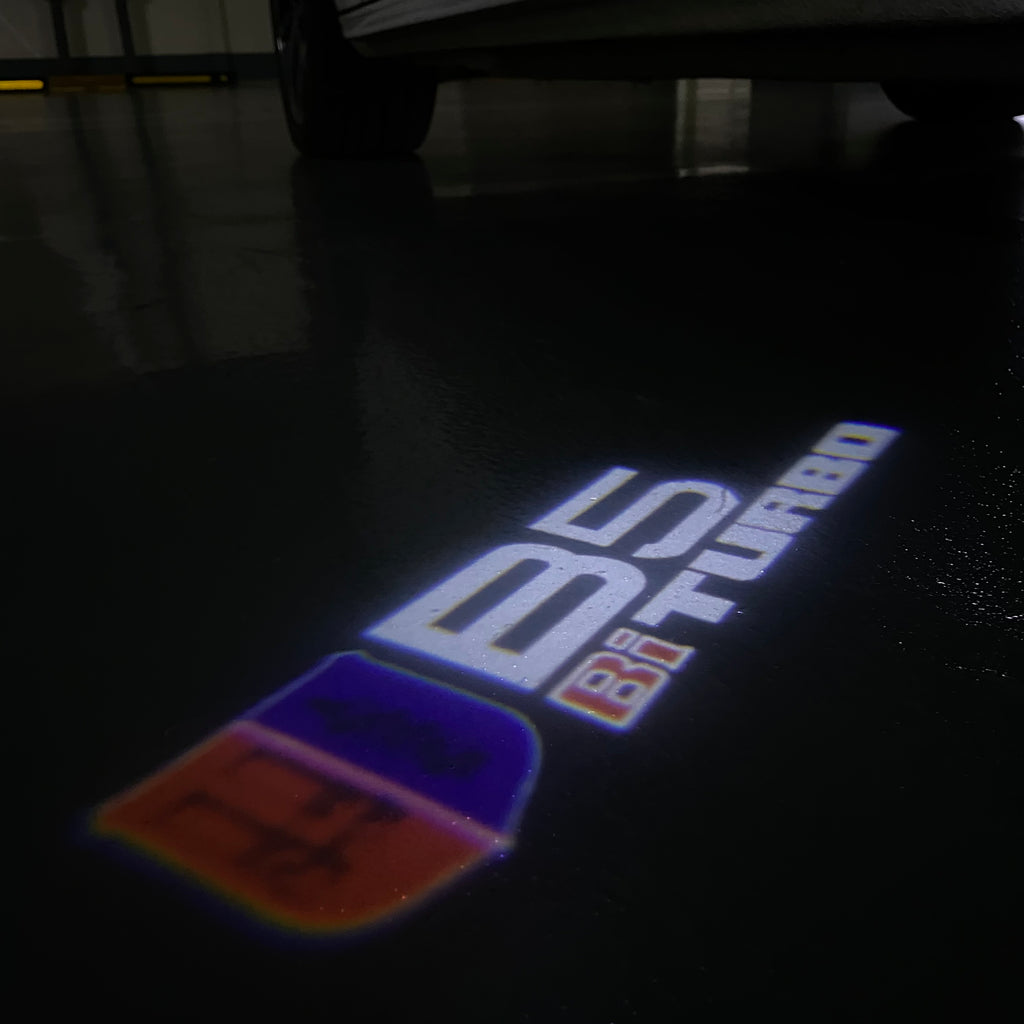BMW LOGO PROJECTOT LIGHTS Nr.07 (cantidad 1 = 1 juego/2 luces de puerta)