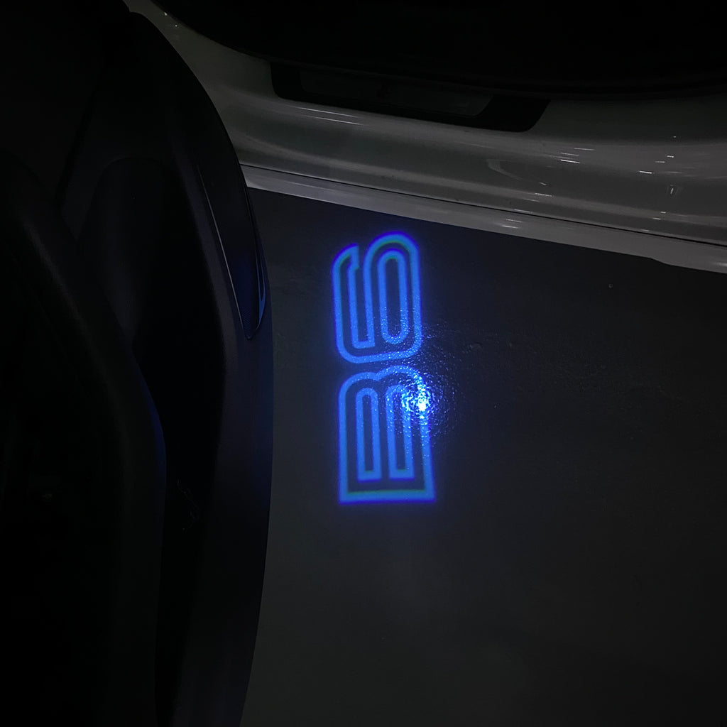 BMW LOGO PROJECTOT LIGHTS Nr.07 (cantidad 1 = 1 juego/2 luces de puerta)