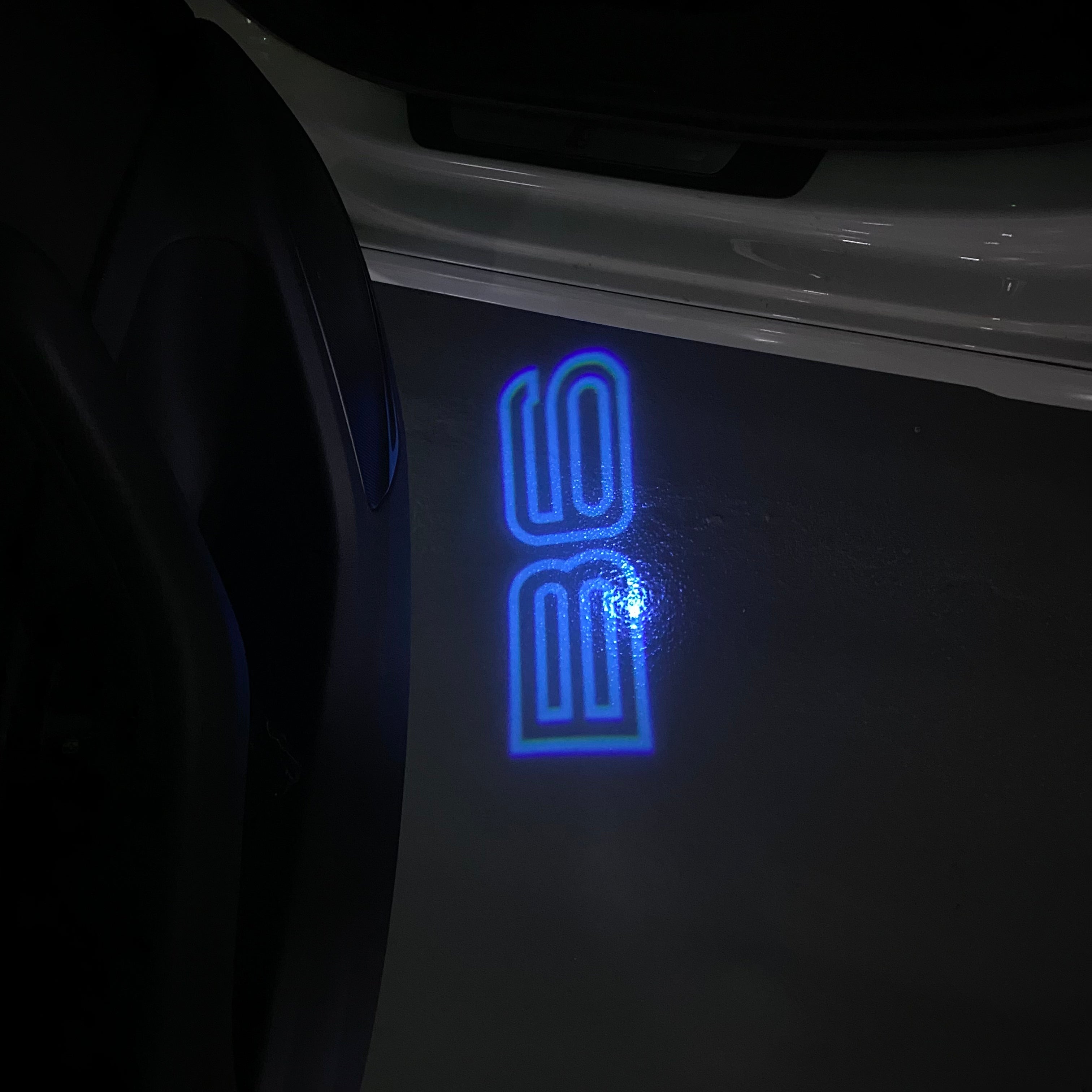 BMW LOGO PROJECTOT LIGHTS Nr.07 (Anzahl 1 = 1 Sätze / 2 Türlichter)