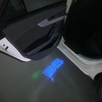 BMW LOGO PROJECTOT LIGHTS Nr.07 (cantidad 1 = 1 juego/2 luces de puerta)
