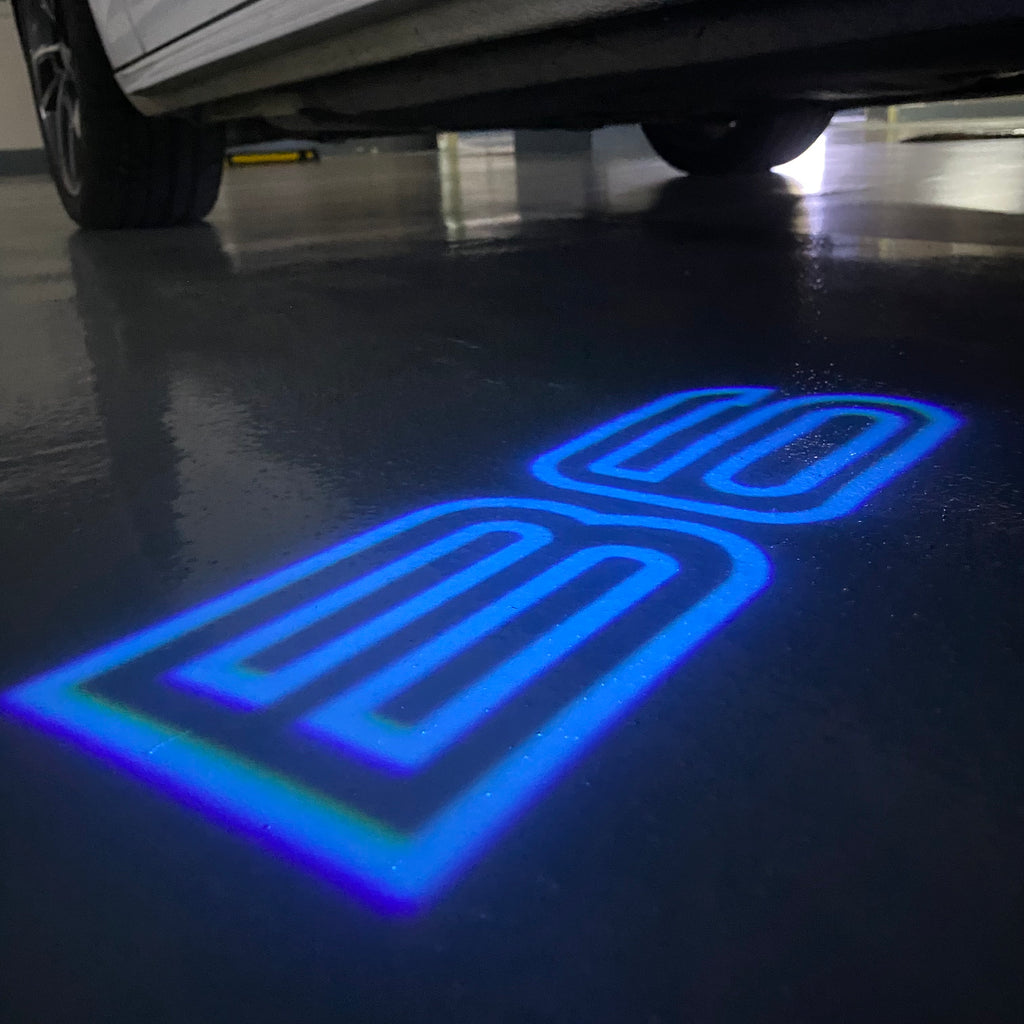 BMW LOGO PROJECTOT LIGHTS Nr.07 (cantidad 1 = 1 juego/2 luces de puerta)