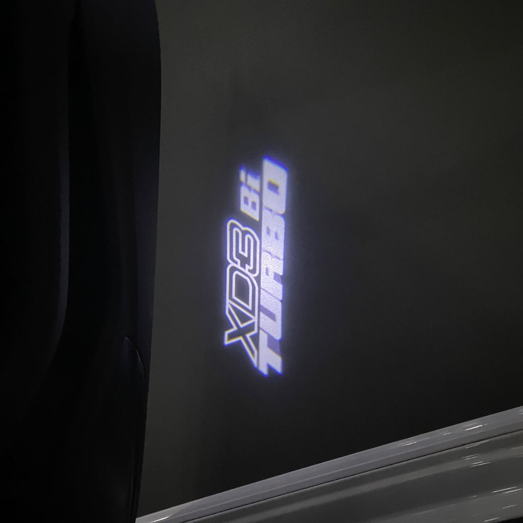 BMW LOGO PROJECTOT LIGHTS Nr.07 (cantidad 1 = 1 juego/2 luces de puerta)
