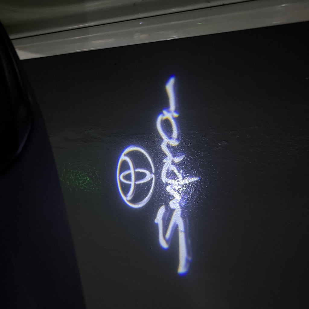 Toyota LOGO PROJECTOR LIGHTS Nr.02 (Anzahl 1 = 1 Sätze / 2 Türlichter)