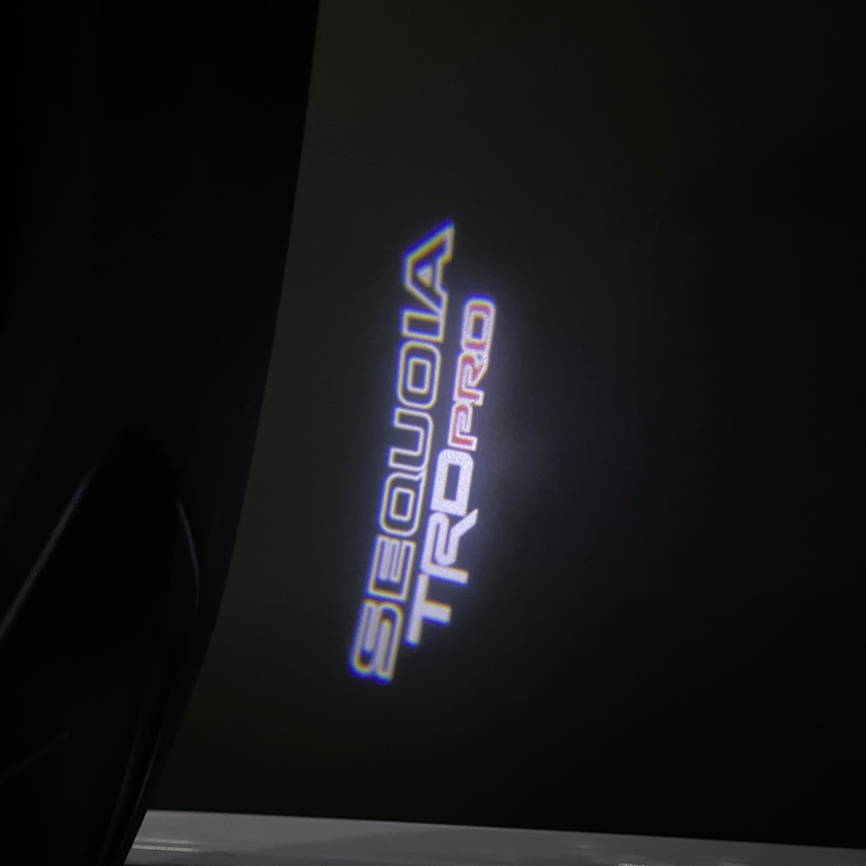 Toyota LOGO PROJECROTR LIGHTS Nr.02 (cantidad 1 = 1 juego/2 luces de puerta)