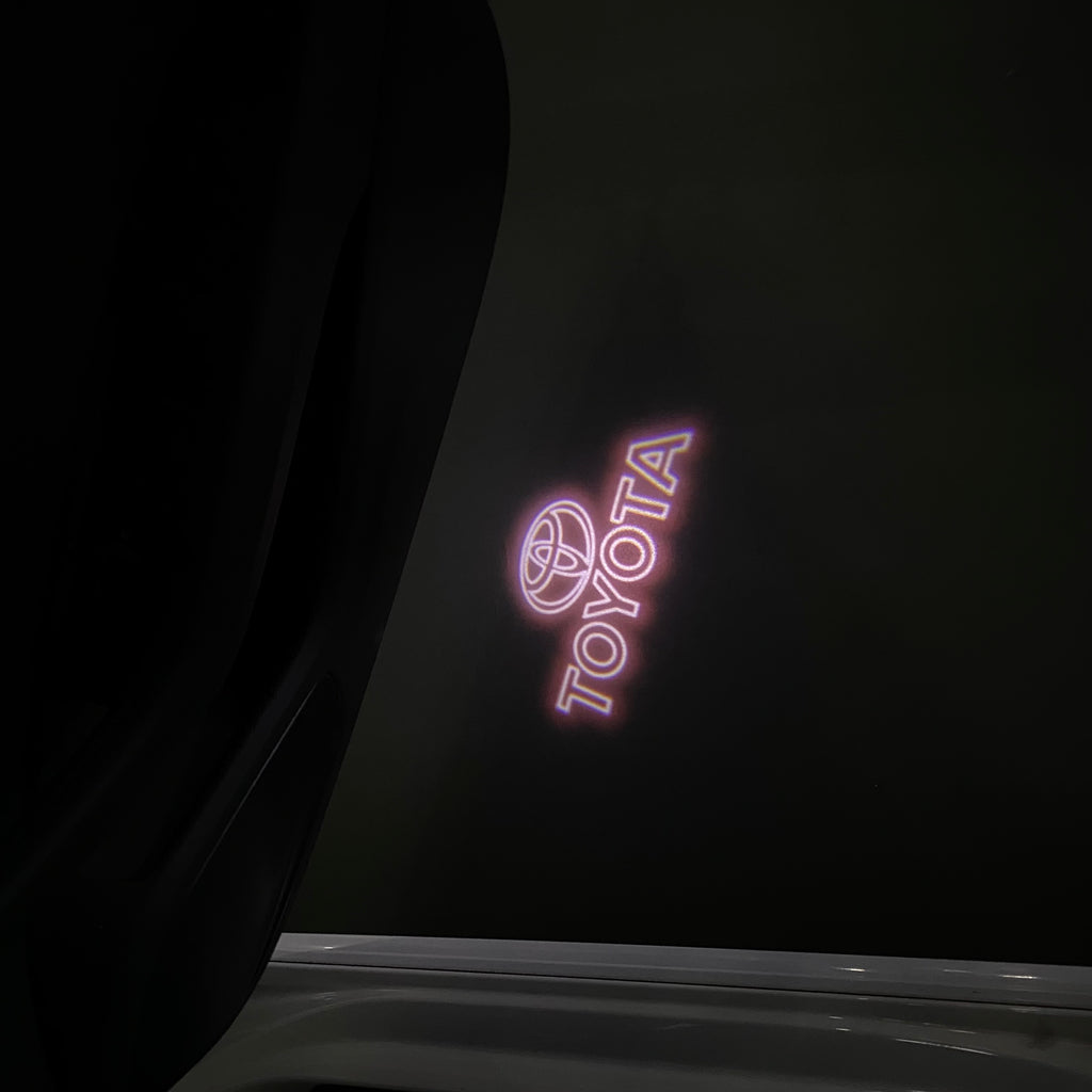 Toyota LOGO PROJECROTR LIGHTS Nr.02 (cantidad 1 = 1 juego/2 luces de puerta)