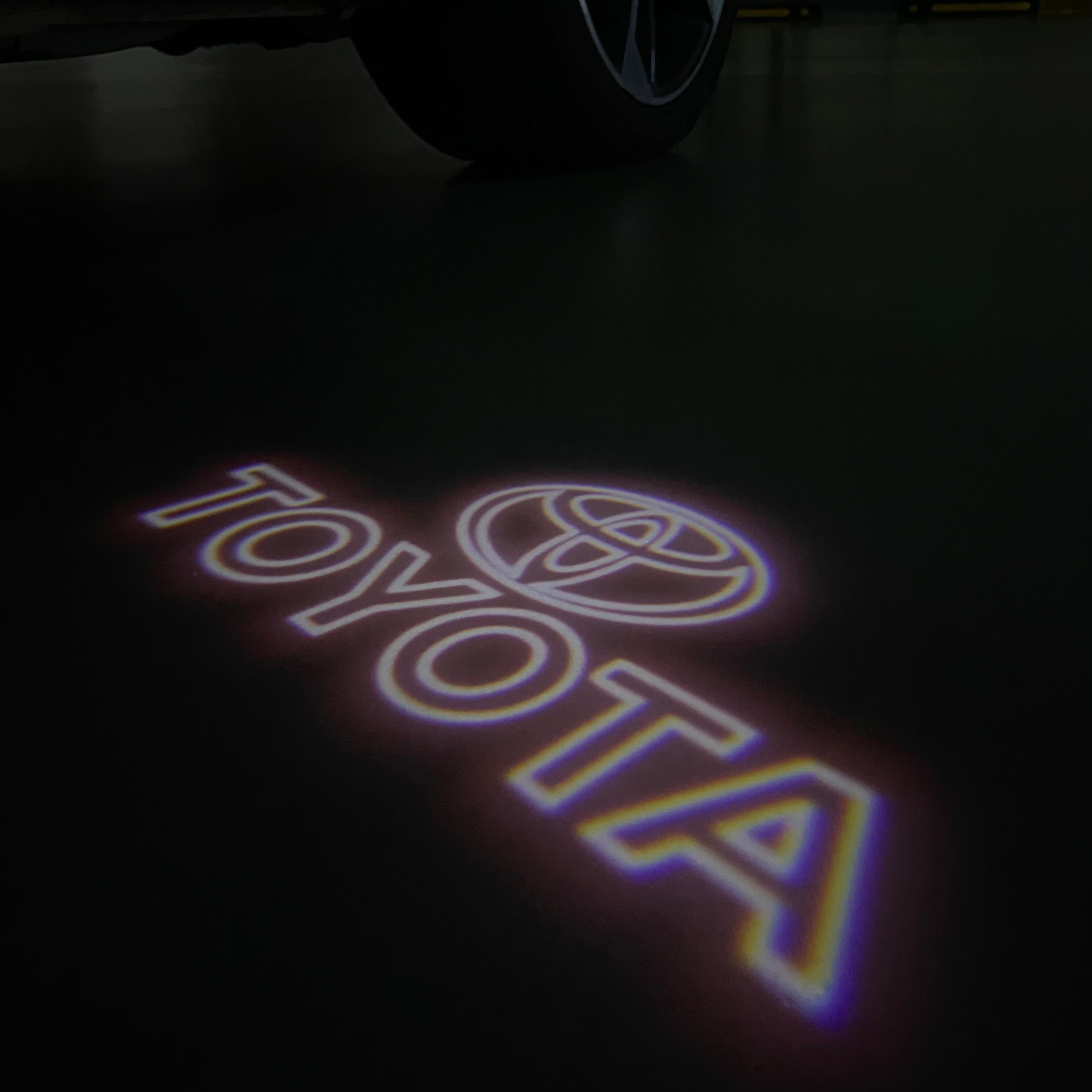 Toyota LOGO PROJECROTR LIGHTS Nr.02 (cantidad 1 = 1 juego/2 luces de puerta)