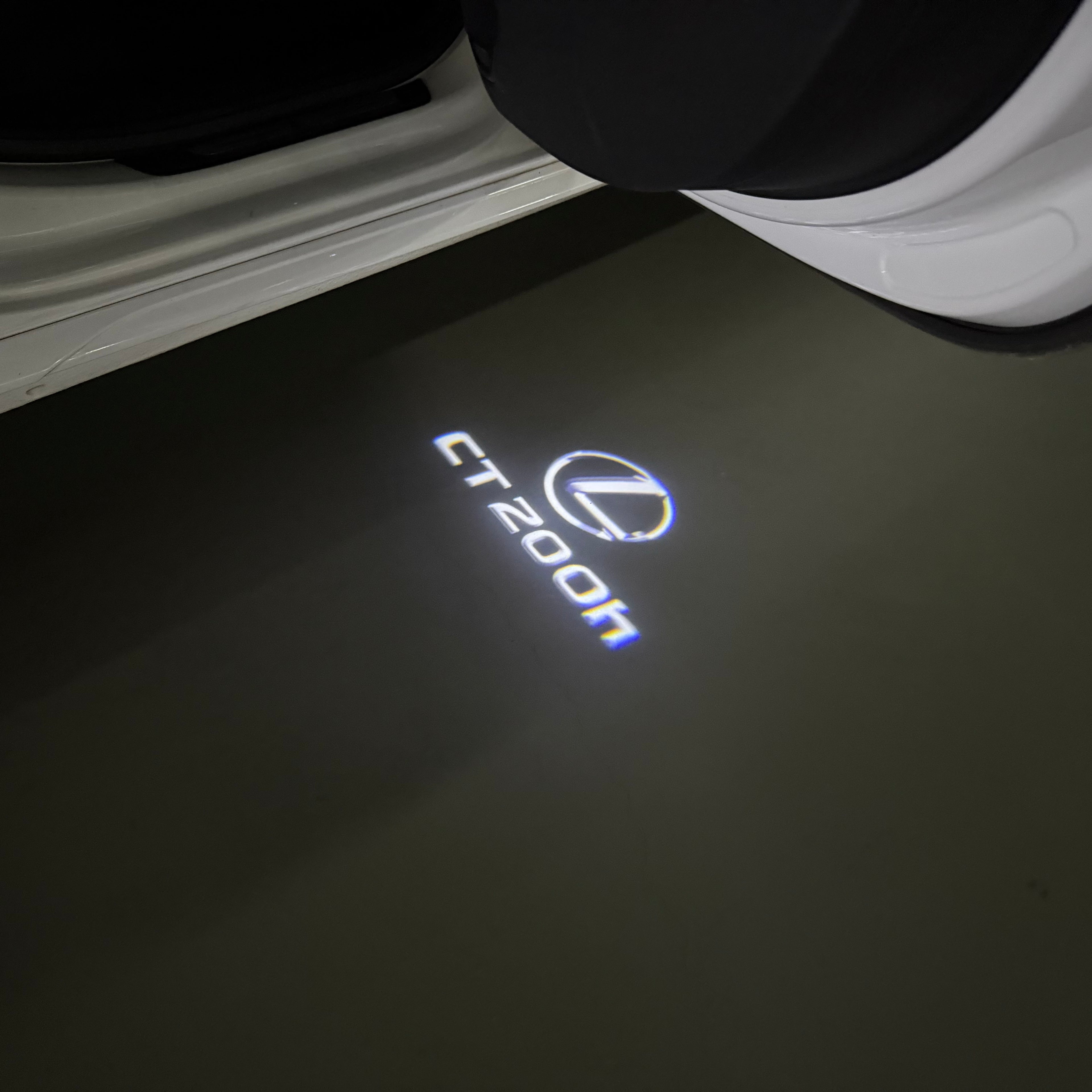 LEXUS CT 200h  LOGO PROJECROTR LIGHTS (quantity 1 = 1 sets/2 door lights)Nr.01a87