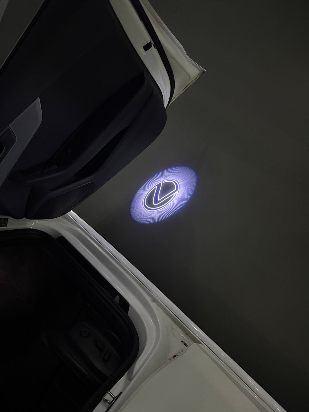 LEXUS LOGO PROJECROTR LIGHTS Nr.01 (quantità 1 = 1 set / 2 luci porta)