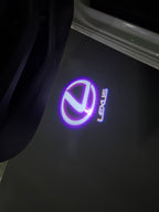 LEXUS LOGO PROJECROTR LIGHTS Nr.01 (Menge 1 = 1 Sets/2 Türleuchten)