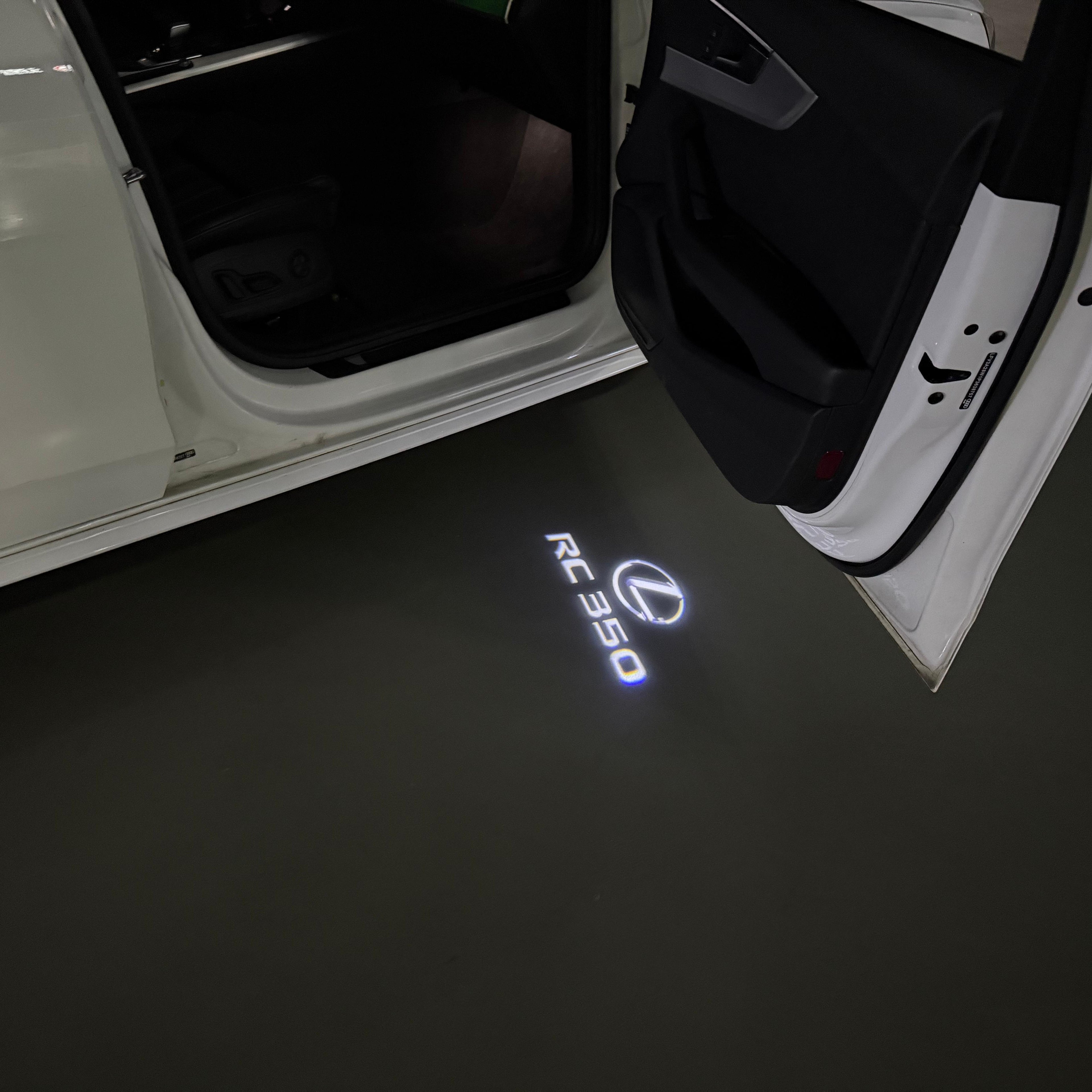 LEXUS  RC 350 LOGO PROJECROTR LIGHTS (quantity 1 = 1 sets/2 door lights)Nr.01a16