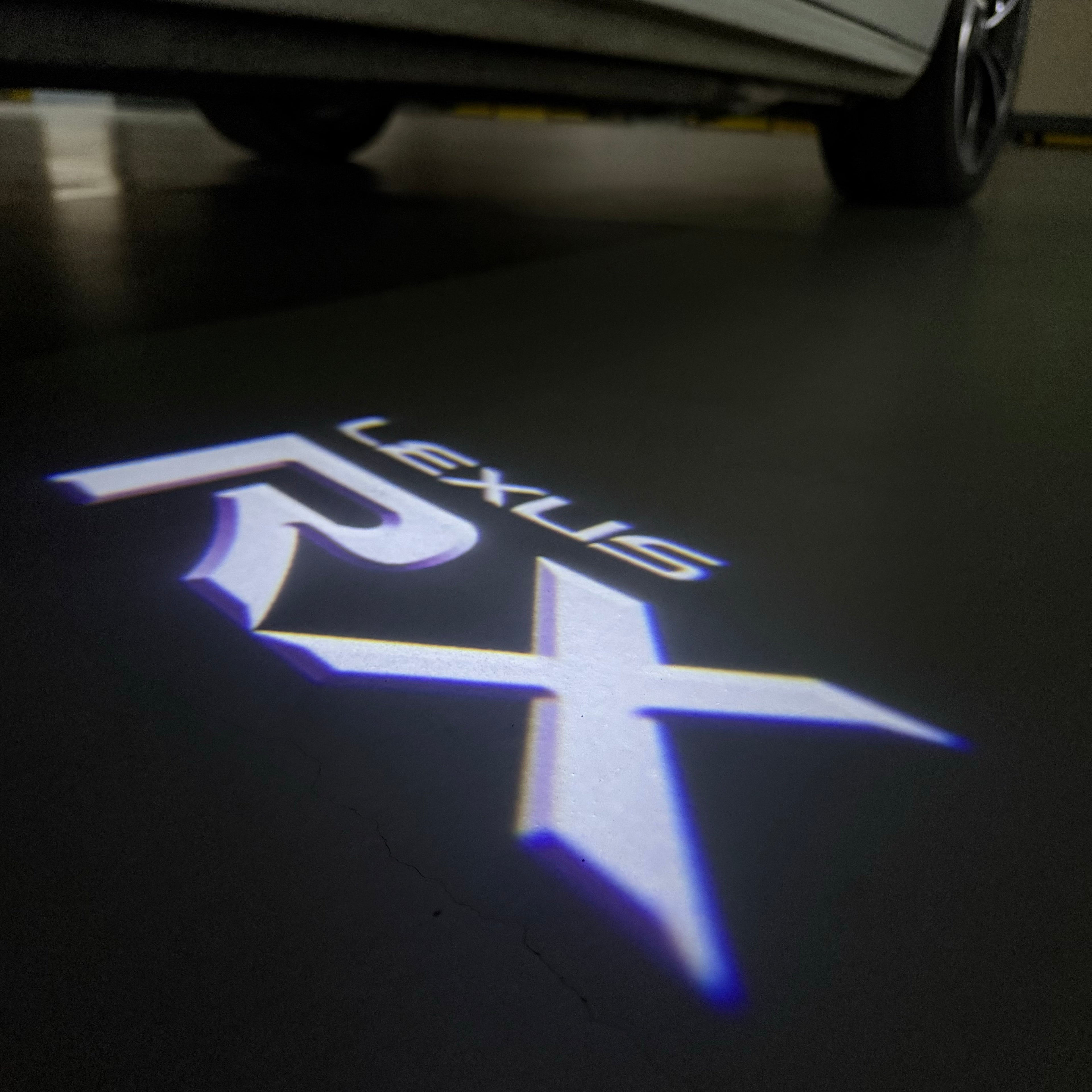 LEXUS  RX  LOGO PROJECROTR LIGHTS (quantity 1 = 1 sets/2 door lights)Nr.01a13