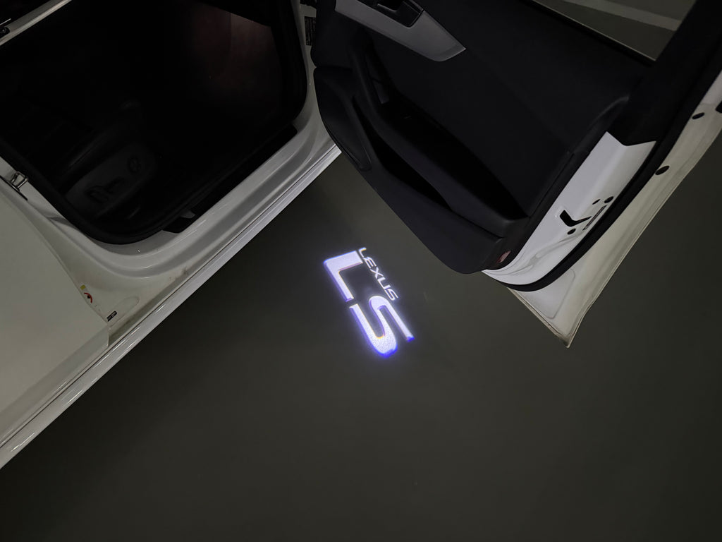 LEXUS LOGO PROJECROTR LIGHTS Nr.01 (Menge 1 = 1 Sets/2 Türleuchten)