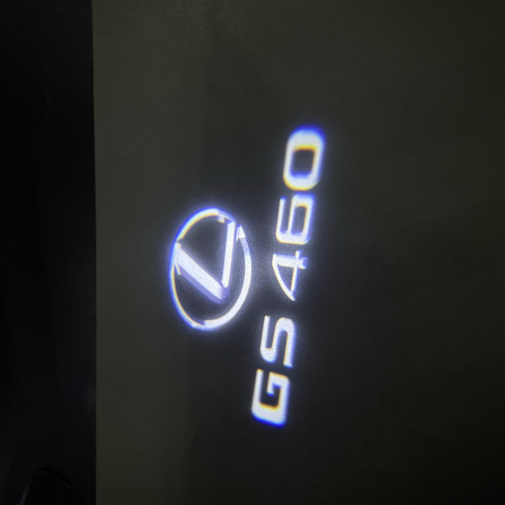 LEXUS LOGO PROJECTOR LIGHTS Nr.01 (الكمية 1 = 1 مجموعة / 2 أضواء باب)